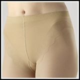 Gilofa Basic Sttzstrumpfhose mit Spitzenoptik 70 den